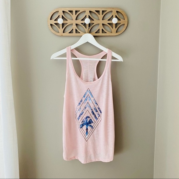 Old Navy Work Out Tank Top Pink Sz Large - Picture 1 of 9